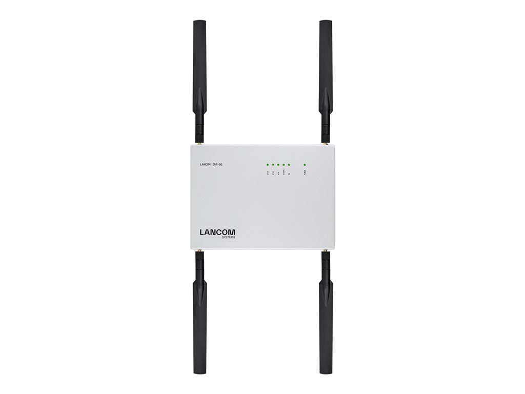 LANCOM IAP-5G - Router - WWAN 1GbE - 5G, 3G, 4G - wandmontierbar, an DIN-Schiene montierbar